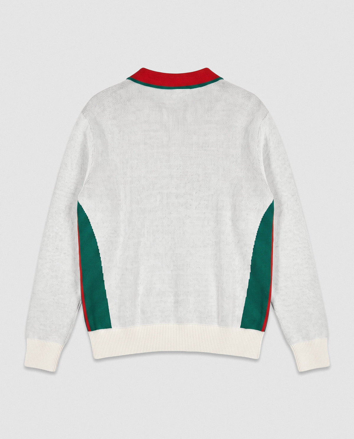 Portugal Legacy Knit LS Polo White