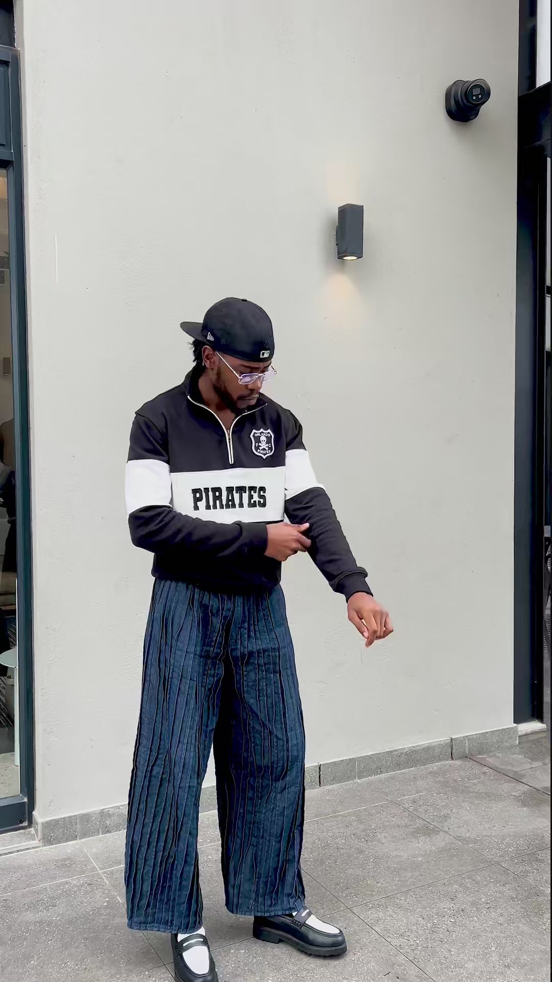 Orlando Pirates Knitted LS Jersey-Black
