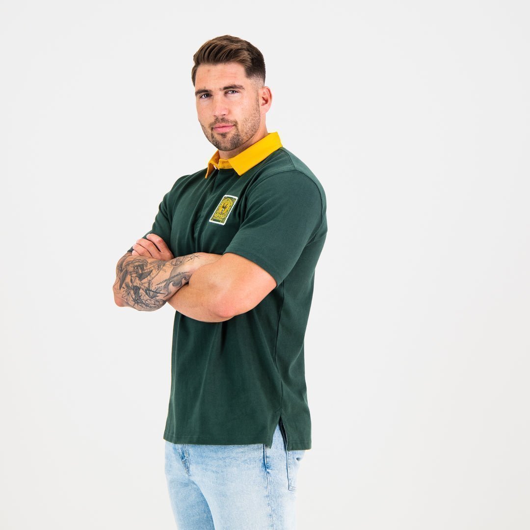 South African Supporters Short Sleeve Jersey - Old School